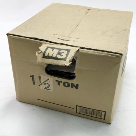  KITO キトー キトーマイティ チェーンブロック M3形 1.5t 6.0m CB015 未開封品 箱破れ