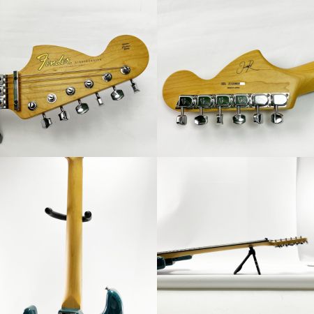  FENDER Michiya Haruhata Stratocaster Caribbean Blue Transparent