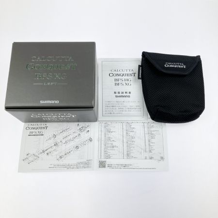  SHIMANO シマノ 23カルカッタコンクエスト BFS XG LEFT 左ハンドル 045713