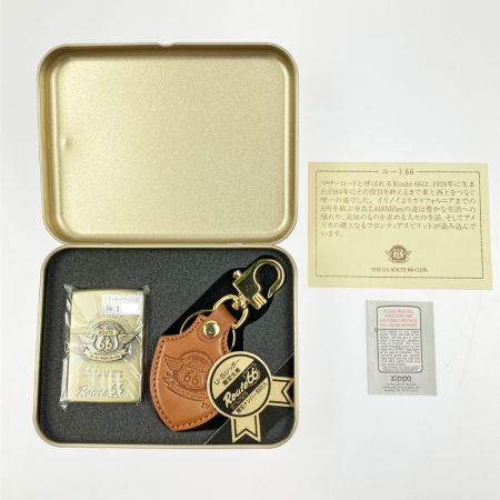   U.S ZIPPO Route66 限定生産 トリッキーバージョン 限定ナンバー刻印入 開封未使用品
