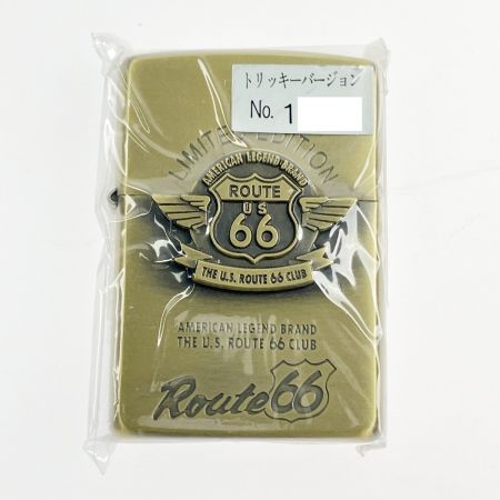  U.S ZIPPO Route66 限定生産 トリッキーバージョン 限定ナンバー刻印入 開封未使用品