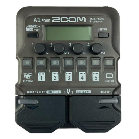 ZOOM ズーム アコースティック楽器用マルチエフェクター A1 FOUR