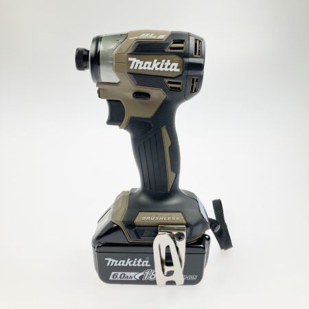  MAKITA マキタ 充電インパクトドライバ TD173DGXAB 限定色 18V バッテリ充電器付 TD173DGXAB ブラウン 開封未使用品