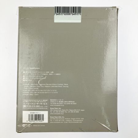  snowpeak スノーピーク ホットサンドクッカー トラメジーノ GR-009R 未開封品