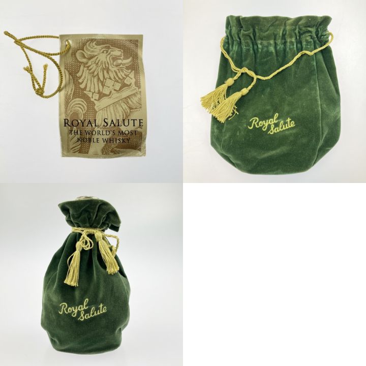  Salute スコッチウイスキー ポーチ付き Royal Salute スコッチウイスキー ポーチ付き