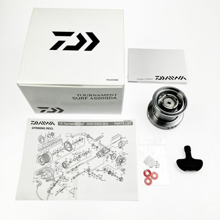 DAIWA ダイワ スピニングリール トーナメントサーフ 4500 QDA 箱付