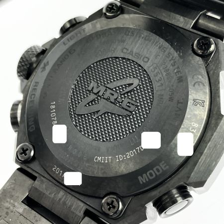  CASIO カシオ G-SHOCK MR-G チタン 鎚起 MRG-G2000HB-1AJR ブラック