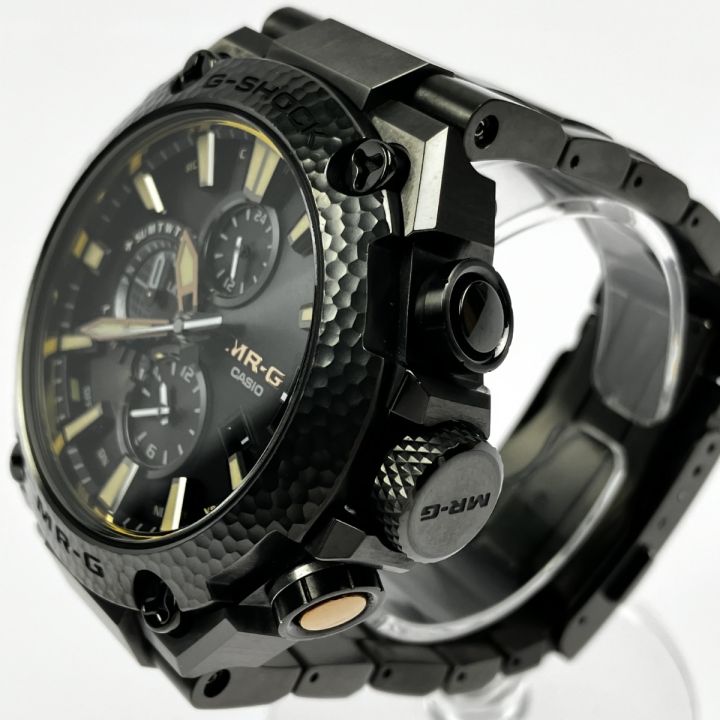 カシオ　mr-g 電池交換済　アナログ　左リューズ　チタン　MRG-122CT カシオ mr-g 電池交換済 アナログ 左リューズ チタン MRG-122CT
