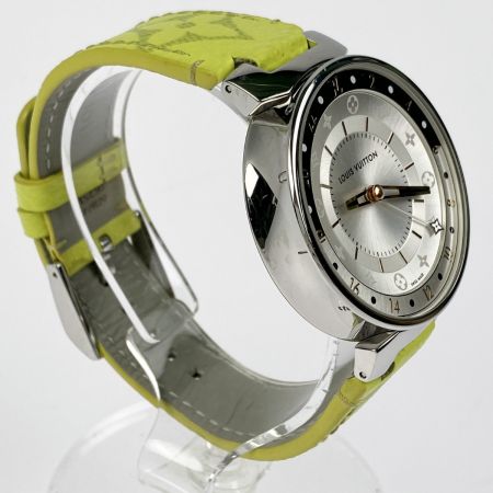  LOUIS VUITTON ルイヴィトン タンブール ムーン デュアルタイム QA105