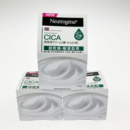   Neutrogena ニュートロジーナ CICA 高保湿クリーム 200g 3個入り 未開封品