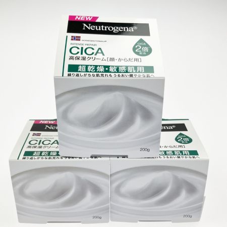   Neutrogena ニュートロジーナ CICA 高保湿クリーム 200g 3個セット 未開封品