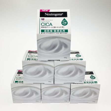   Neutrogena ニュートロジーナ CICA 高保湿クリーム 200g 6個セット 未開封品