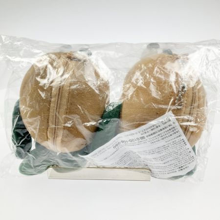   ゼスプリキウイブラザーズ マスコットポーチ 2個セット GLOW付録 未開封品