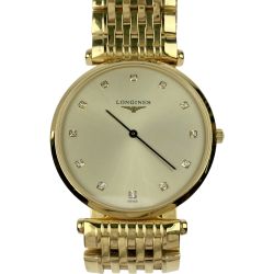 ▽▽ LONGINES ラ グラン クラシック ドゥ ロンジン 12Pダイヤ L4 709 2 Bランク