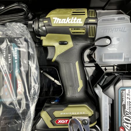  MAKITA マキタ 充電式インパクトドライバ 40Vmax 2.5Ah  TD002GRDXO オリーブ