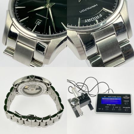  HAMILTON ハミルトン ジャズマスター デイデイト ブラック文字盤 H325050