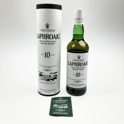 ▽▽ LAPHROAIG ラフロイグ スコッチウィスキー10年  750ml 43％ 開封未使用品 Sランク 未開栓