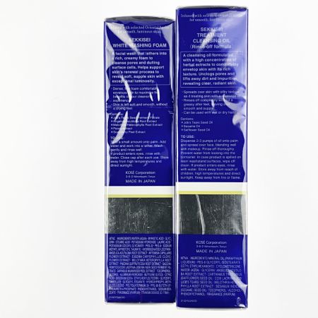  コーセー 雪肌精 洗顔クリーム クレンジングオイル セット 未開封品