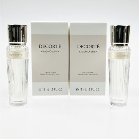  コーセー コスメデコルテ キモノ キヒン オードトワレ 15ml 2本セット 開封未使用品