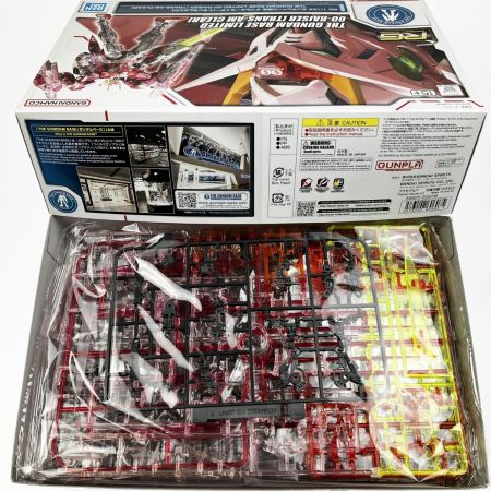  バンダイスピリッツ RG 1/144 ガンダムベース限定 ダブルオーライザー[トランザムクリア] 未組立品