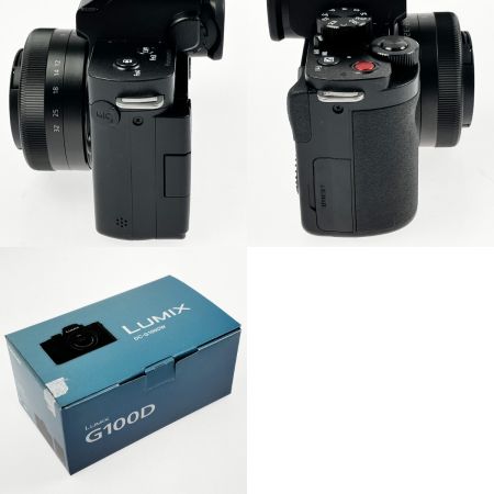  Panasonic パナソニック ミラーレス一眼 LUMIX ダブルズームレンズキット G100DW-K
