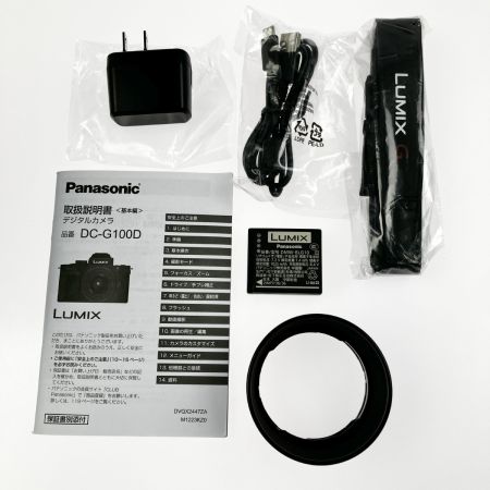  Panasonic パナソニック ミラーレス一眼 LUMIX ダブルズームレンズキット G100DW-K