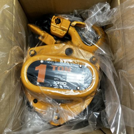  KITO キトー キトーマイティ チェーンブロック M3形 1.0t 2.5m 開封未使用品