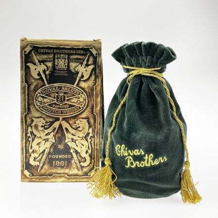  SHIVAS BROTHERS ロイヤルサルート 21年 700ml 緑 未開栓