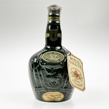  SHIVAS BROTHERS ロイヤルサルート 21年 700ml 緑 未開栓