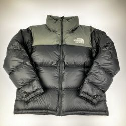 ▽▽ THE NORTH FACE ザノースフェイス ヌプシ メンズ ダウンジャケット L  ND92555 ヒューズボックスグレー×アスファルトグレー Aランク