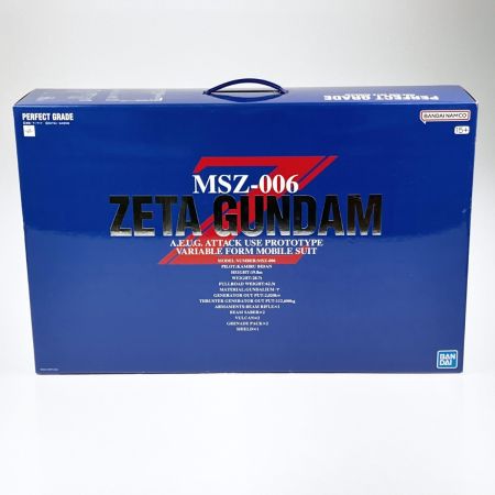   PG 1/60 MSZ-006 ゼータガンダム 未組立品 