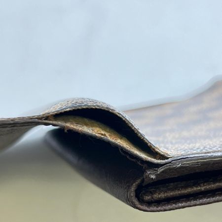  LOUIS VUITTON ルイヴィトン  ダミエ ポルトフォイユ トレゾール インターナショナル  N61215 ブラウン