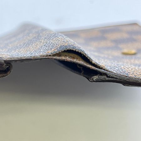  LOUIS VUITTON ルイヴィトン  ダミエ ポルトフォイユ トレゾール インターナショナル  N61215 ブラウン