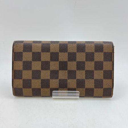  LOUIS VUITTON ルイヴィトン  ダミエ ポルトフォイユ トレゾール インターナショナル  N61215 ブラウン