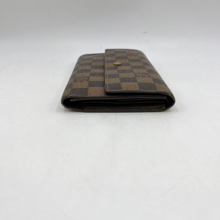  LOUIS VUITTON ルイヴィトン  ダミエ ポルトフォイユ トレゾール インターナショナル  N61215 ブラウン