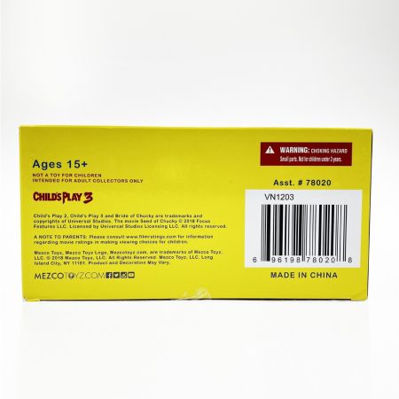  MEZCO TOY チャッキー フィギュア CHILD'S PLAY3 PIZZA FACE CHUCKY チャイルドプレイ3 未開封品