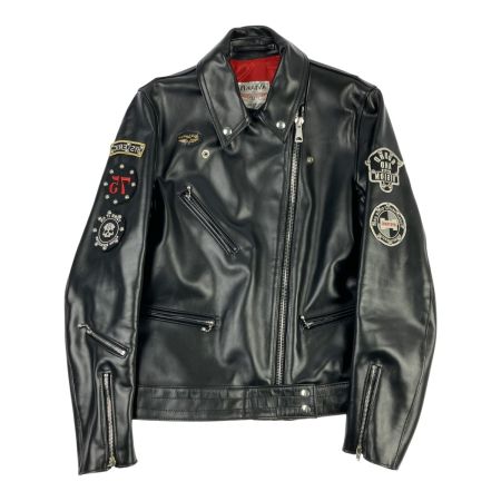  Hysteric Glamour ヒステリックグラマー レザージャケット ライダース 02201LB02 ブラック