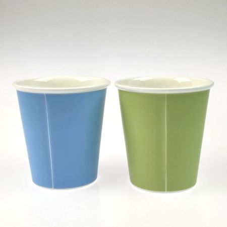  Tiffany & Co. ティファニー ボーンチャイナ コーヒーカップ 2個セット 紙袋・箱付