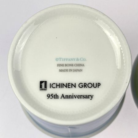  Tiffany & Co. ティファニー ボーンチャイナ コーヒーカップ 2個セット 紙袋・箱付
