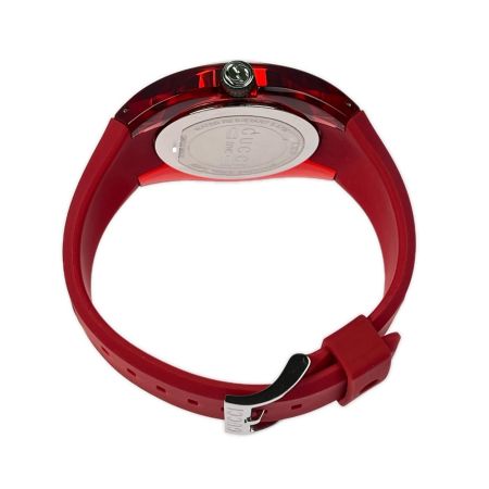 GUCCI グッチ SYNC シンク クォーツ 137.1 レッド