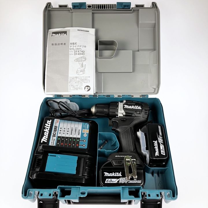 マキタ DF484DZ 充電式ドライバドリル　18V【野田愛宕店】【店頭取引限定】【中古】管理番号：IT6JNVSKSM7Q マキタ 充電式ドライバドリル DF484DZ 18V 本体のみ バッテリ、充電器