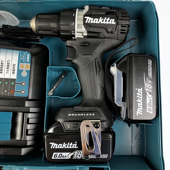 MAKITA マキタ 充電式ドライバドリル 18V 6.0Ah DF484DRGXB ブラック