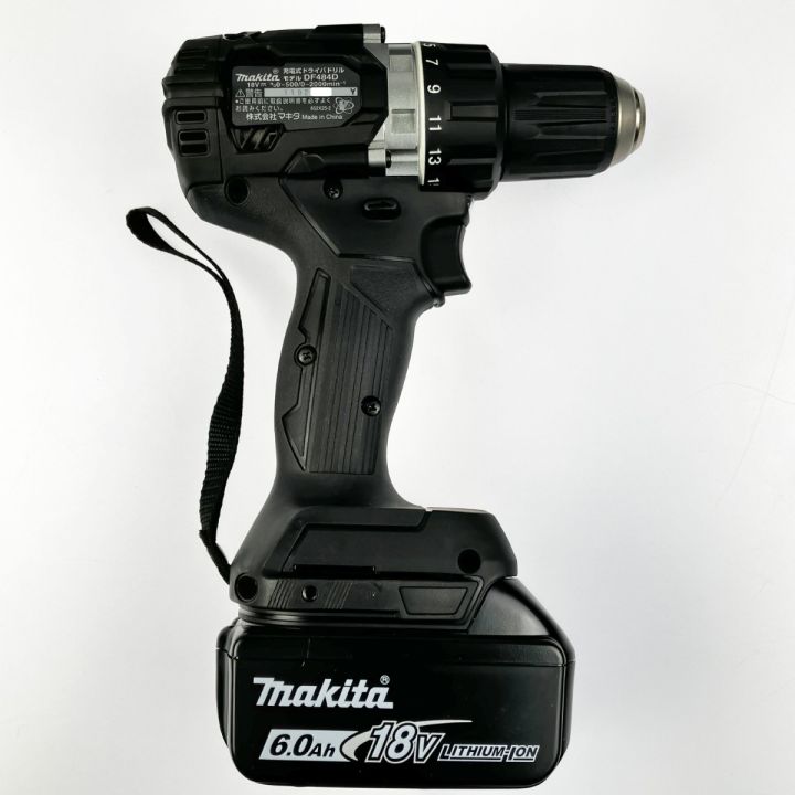 MAKITA マキタ 充電式ドライバドリル 18V 6.0Ah DF484DRGXB ブラック