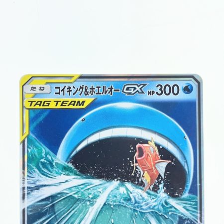   ポケモンカード コイキング&ホエルオーGX 019/095RR ポケカ