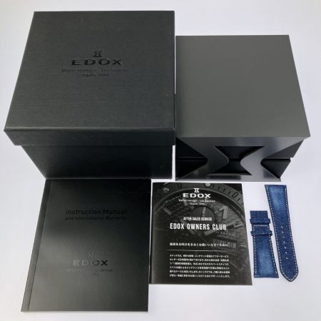 EDOX クロノオフショア1 自動巻き 01114-3-BIN-S