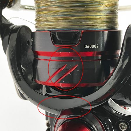  DAIWA ダイワ スピニングリール 18月下美人 MX LT2000S リールスタンドカスタム 060082