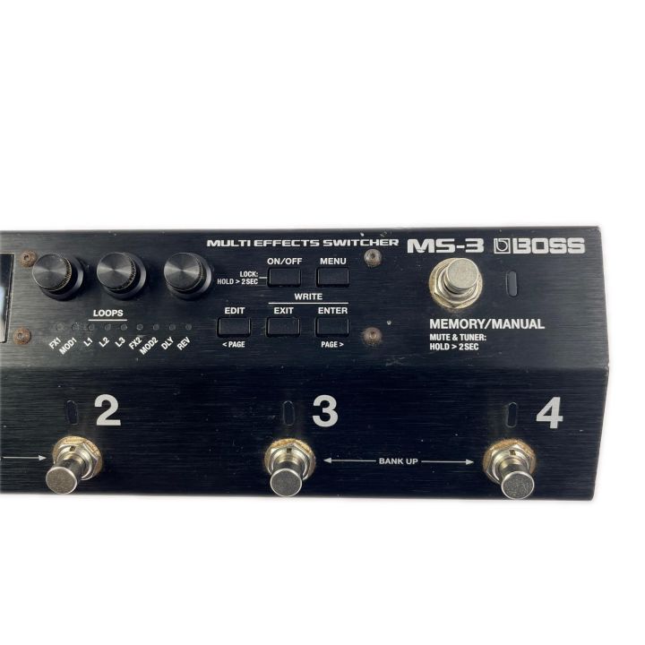 BOSS ボス マルチエフェクトスイッチャー MS-3 - 中古楽器 - なんでも