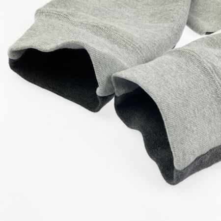  Supreme シュプリーム パーカー  21AW S Logo Split Hooded Sweatsshirt グレー×ライトグレー Mサイズ