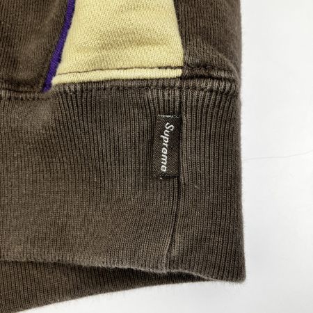  Supreme シュプリーム パーカー 20AW Big S Hooded Sweatshirt ブラウン×ベージュ Sサイズ