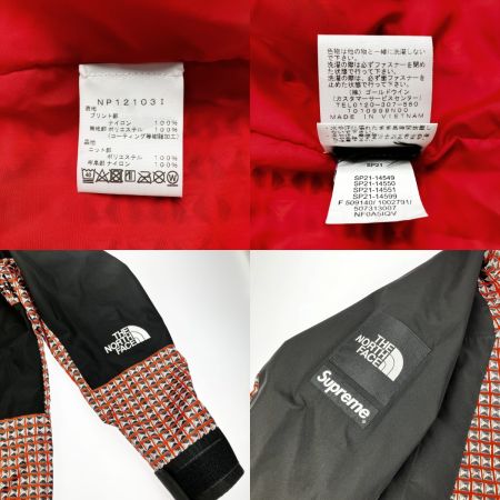  THE NORTH FACE×Supreme ノースフェイス×シュプリーム スタッズド マウンテンライトジャケット S NP12103I